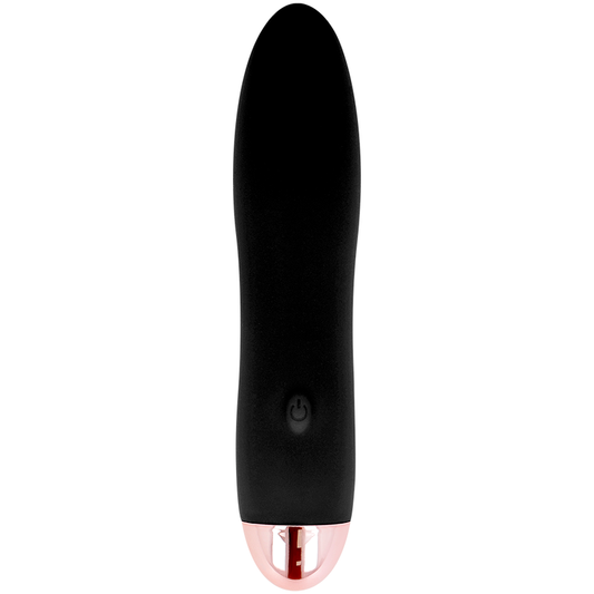 DOLCE VITA - VIBRADOR RECARREGÁVEL QUATRO PRETO 7 VELOCIDADES