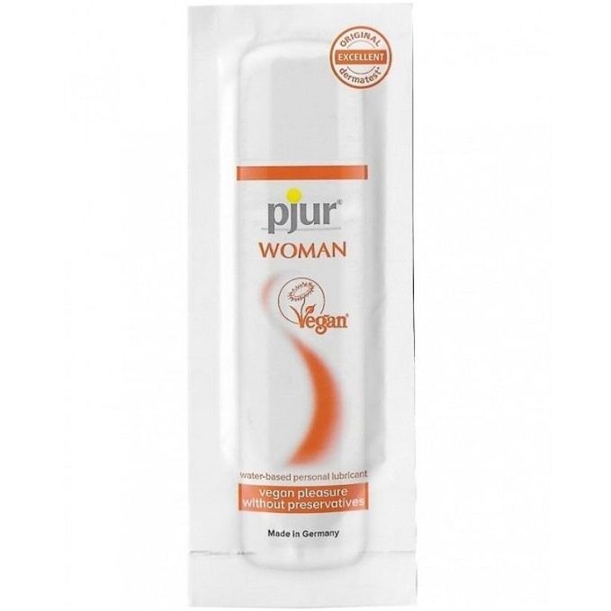 PJUR - WOMAN LUBRIFICANTE À BASE DE ÁGUA VEGANO 2 ML