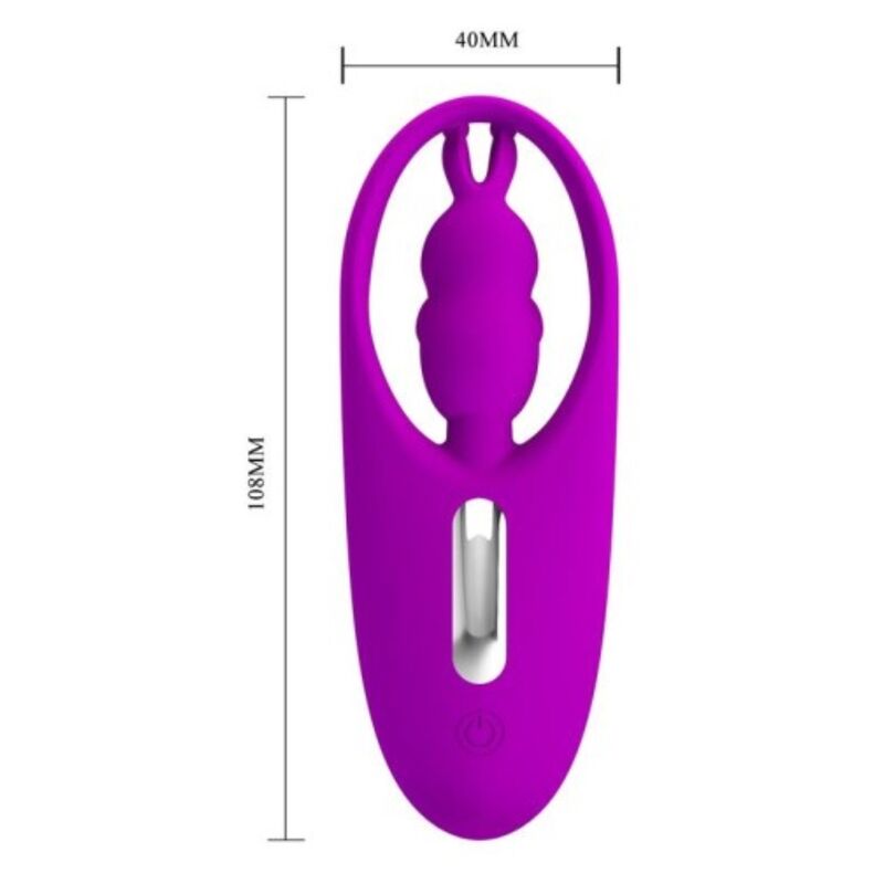 PRETTY LOVE - ESTIMULADOR DE COELHO SELVAGEM PARA CALÇAS COM CONTROLE REMOTO LILAC