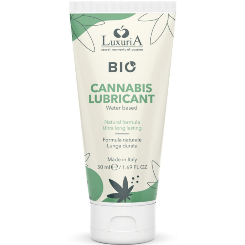 INTIMATELINE - LUXURIA LUBRIFICANTE À BASE DE ÁGUA BIO CANNABIS 50 ML
