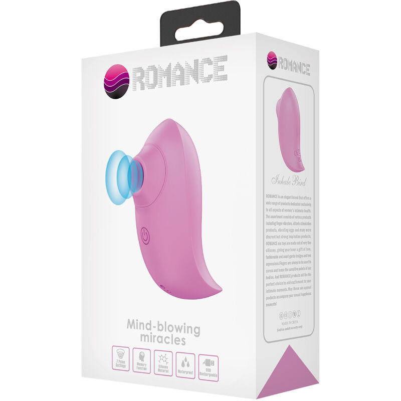 ROMANCE - INALAR PÁSSARO MINI VENTOSA COM FUNÇÃO DE MEMÓRIA