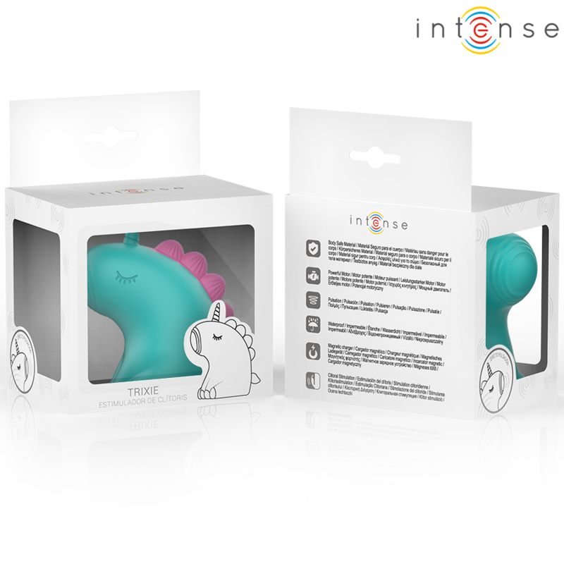 INTENSE - ESTIMULADOR DE TOQUES DE LÍNGUA TRIXIE UNICÓRNIO