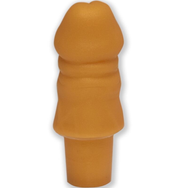 DIABLO PICANTE - PLUG DOURADO EM FORMATO DE PÊNIS