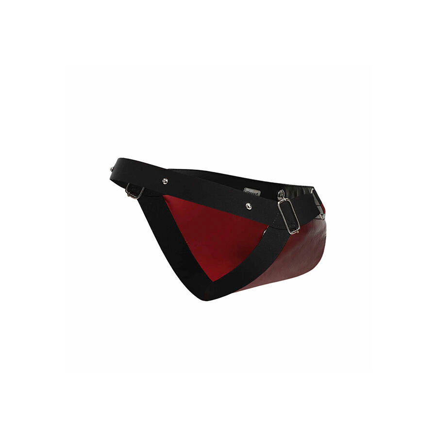 MOB - DNGEON JOCKSTRAP ANEL DE PÉNIS VERMELHO TAMANHO ÚNICO