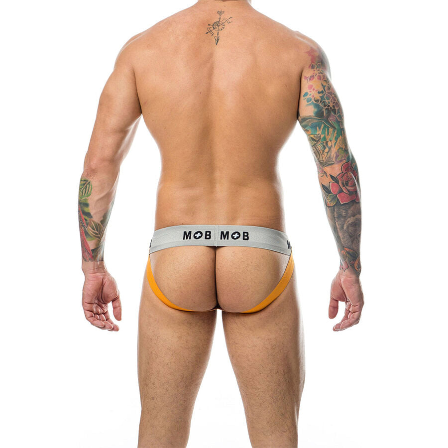 MOB - CALÇA CLASSIC JOCK STRIPE LARANJA TAMANHO P