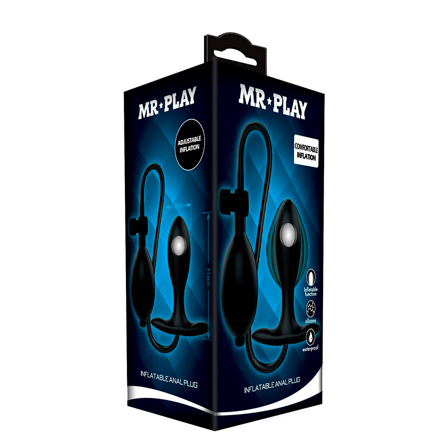 MR PLAY - PLUG ANAL INFLÁVEL AJUSTÁVEL