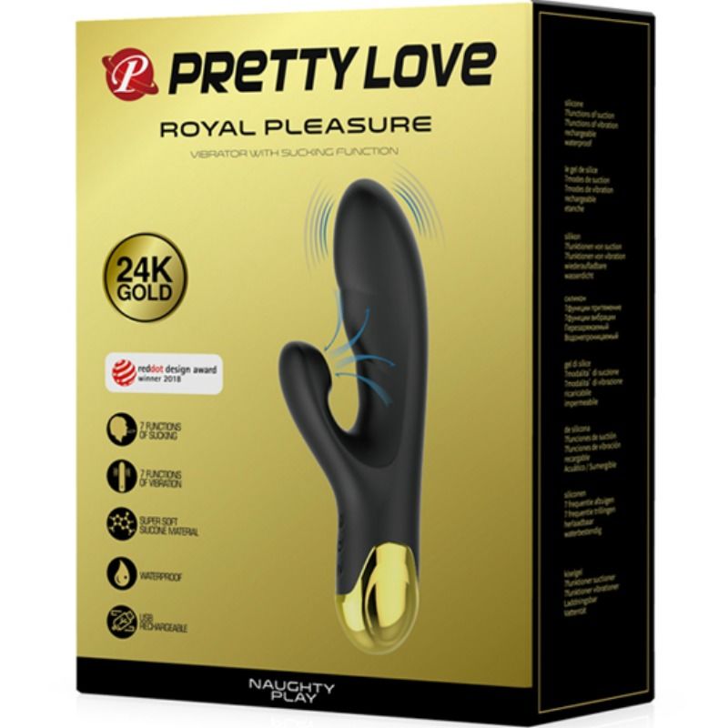 PRETTY LOVE - SMART NAUGHTY PLAY VIBRAÇÃO E SUCÇÃO