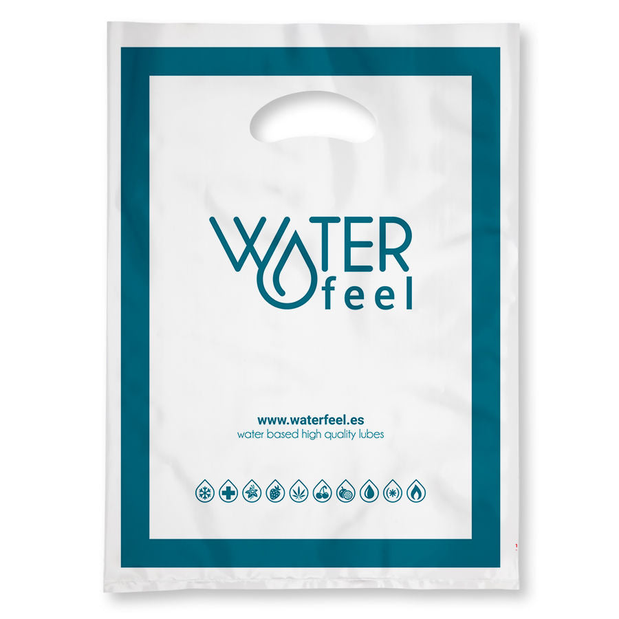 WATERFEEL - 100 SACOS PLÁSTICOS MÉDIOS 30 X 40 CM
