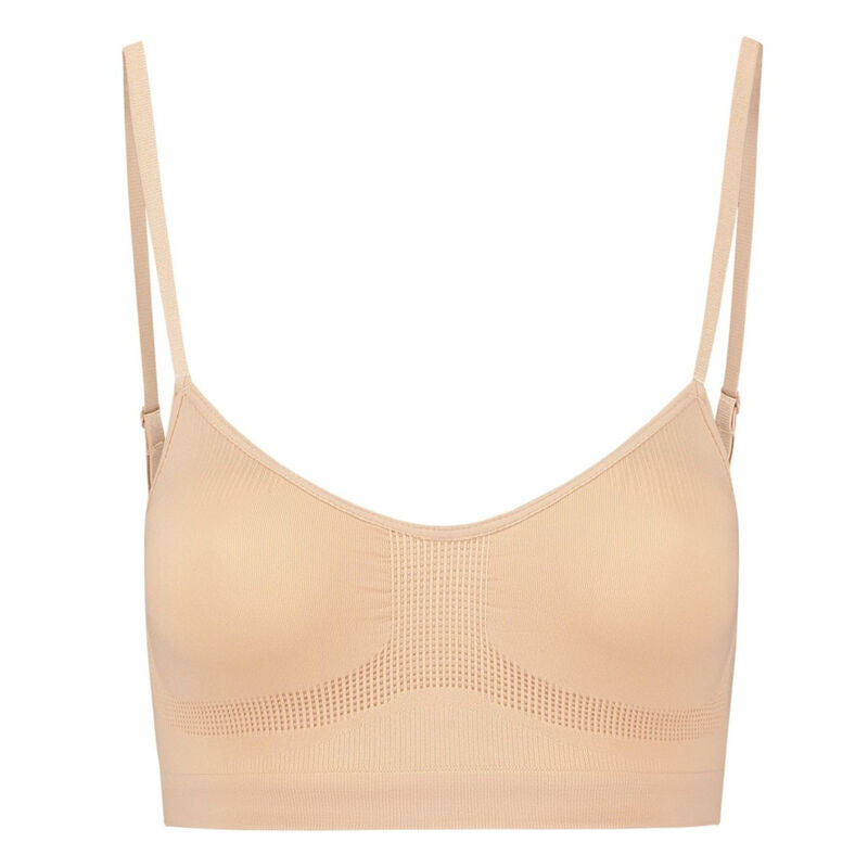BYE-BRA - MEDIUM CONTROL SUTI SEM PONTOS BEIGE TAMANHO XXL