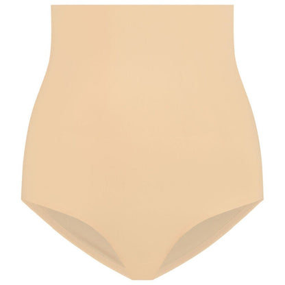 BYE-BRA - CINTO SEM EMENDA ESTILO PANTIES BEIGE TAMANHO M