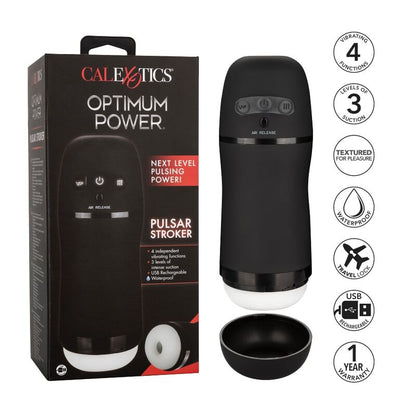 CALEXOTICS - MASTURBADOR DE SUCÇÃO VIBRATÓRIA DE POTÊNCIA ÓTIMA
