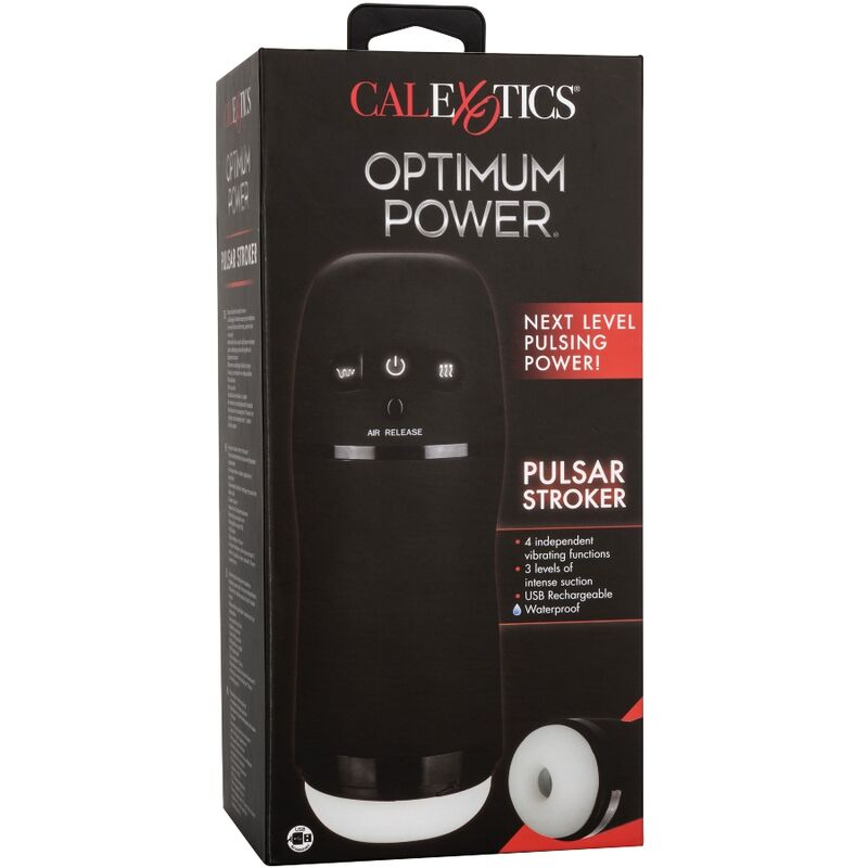 CALEXOTICS - MASTURBADOR DE SUCÇÃO VIBRATÓRIA DE POTÊNCIA ÓTIMA