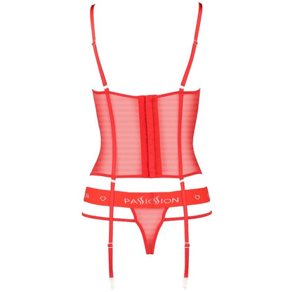 PASSION - CORSET KYOUKA VERMELHO L/XL
