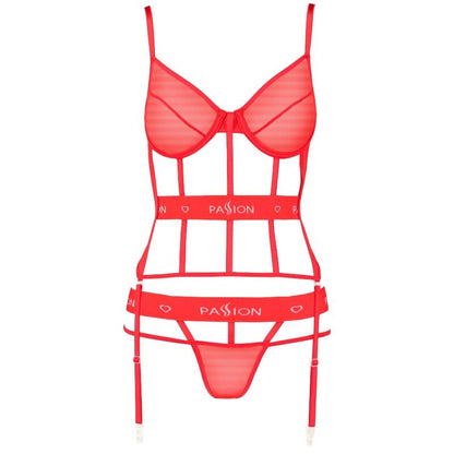 PASSION - CORSET KYOUKA VERMELHO L/XL