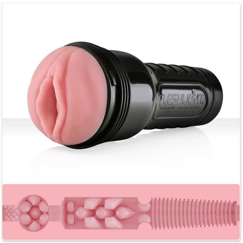 FLESHLIGHT - MASTURBADOR CLÁSSICO ROSA LADY DESTROYA