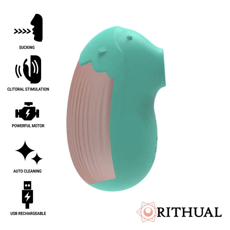 RITHUAL - SHUSHU 2.0 NOVA GERAÇÃO CLITORAL AQUA