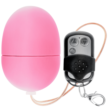 ONLINE - OVO VIBRANTE COM CONTROLE REMOTO S ROSA