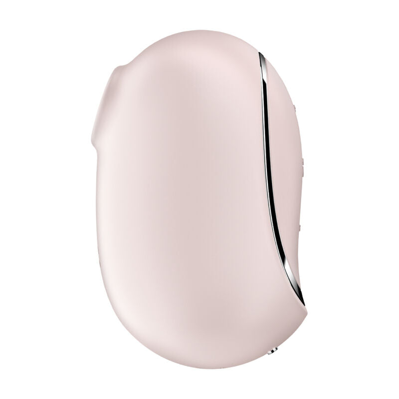 SATISFYER - PRO TO GO 2 ESTIMULADOR E VIBRADOR DE PULSO DE AR DUPLO BEGE