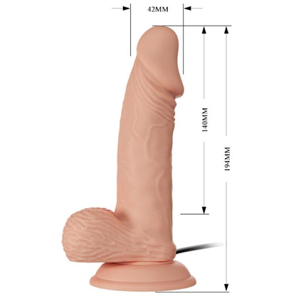 BAILE - LINDO ENCONTRO VIBRAÇÃO ZEBULON 19.4 CM NATURAL
