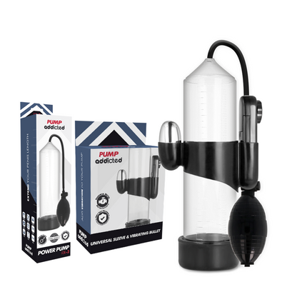 PUMP ADDICTED - VIBRADOR RX3 TRANSPARENTE