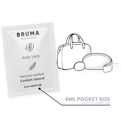 BRUMA - GEL DESLIZANTE DE ALOE VERA NATURAL CONFORT 6 ML