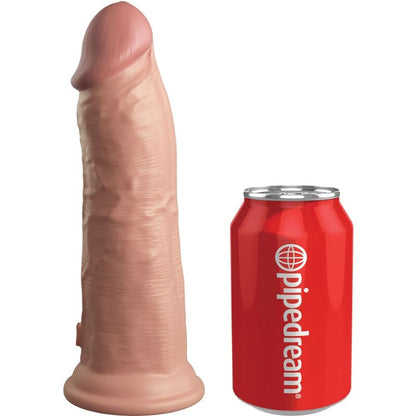 KING COCK - ELITE KIT DE ARNÊS AJUSTÁVEL DELUXE ANEL COM TESTÍCULOS E DILDO 20.3 CM