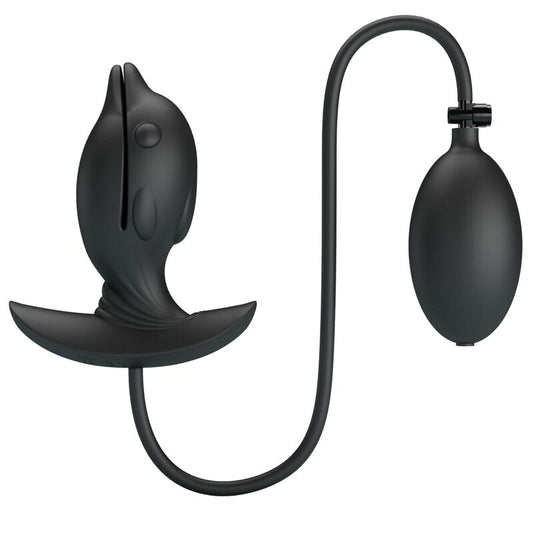 PRETTY LOVE - PLUG ANAL DELFIN INFLÁVEL E RECARREGÁVEL