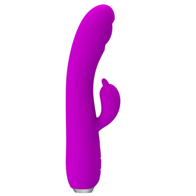 PRETTY LOVE - REGINA VIBRADOR RECARREGÁVEL - GEL DE SUCÇÃO ROXO
