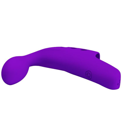 PRETTY LOVE - VIBRADOR DE DEDO RECARREGÁVEL GORGON ROXO