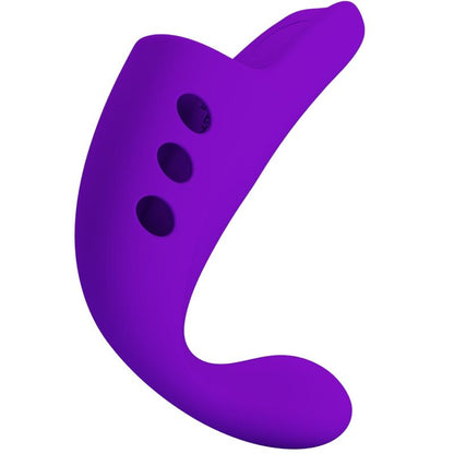 PRETTY LOVE - VIBRADOR DE DEDO RECARREGÁVEL GORGON ROXO