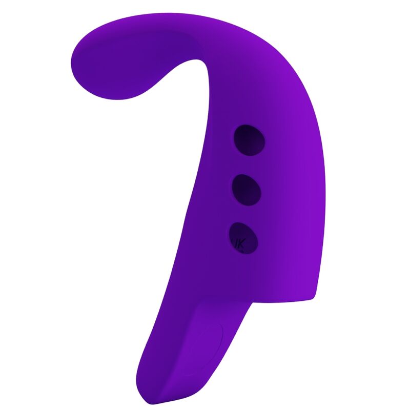 PRETTY LOVE - VIBRADOR DE DEDO RECARREGÁVEL GORGON ROXO