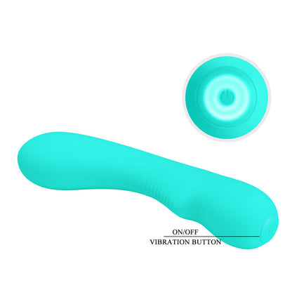 PRETTY LOVE - VIBRADOR RECARREGÁVEL PRESCOTT AQUA VERDE