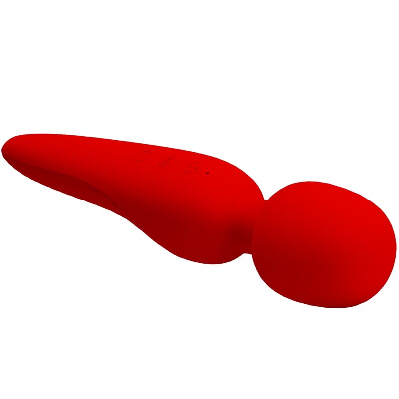 PRETTY LOVE - MAREDITH MASSAGER 12 MODOS DE VIBRAÇÃO VERMELHO