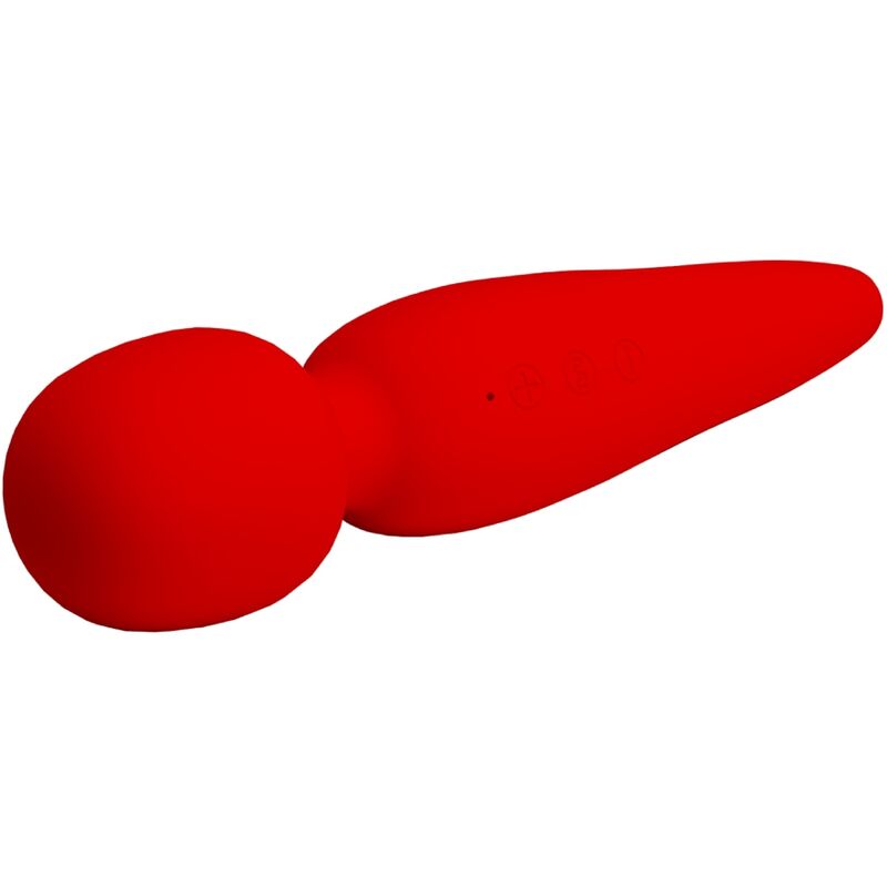 PRETTY LOVE - MAREDITH MASSAGER 12 MODOS DE VIBRAÇÃO VERMELHO