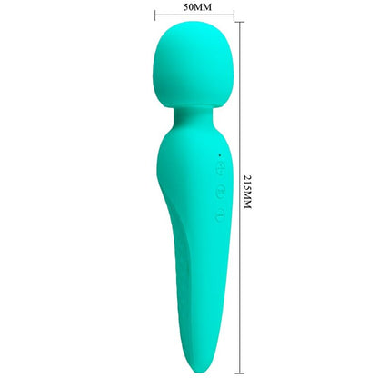 PRETTY LOVE - MAREDITH MASSAGER 12 MODOS DE VIBRAÇÃO AQUA GREEN