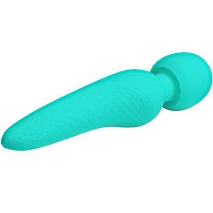PRETTY LOVE - MAREDITH MASSAGER 12 MODOS DE VIBRAÇÃO AQUA GREEN