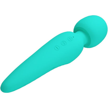 PRETTY LOVE - MAREDITH MASSAGER 12 MODOS DE VIBRAÇÃO AQUA GREEN