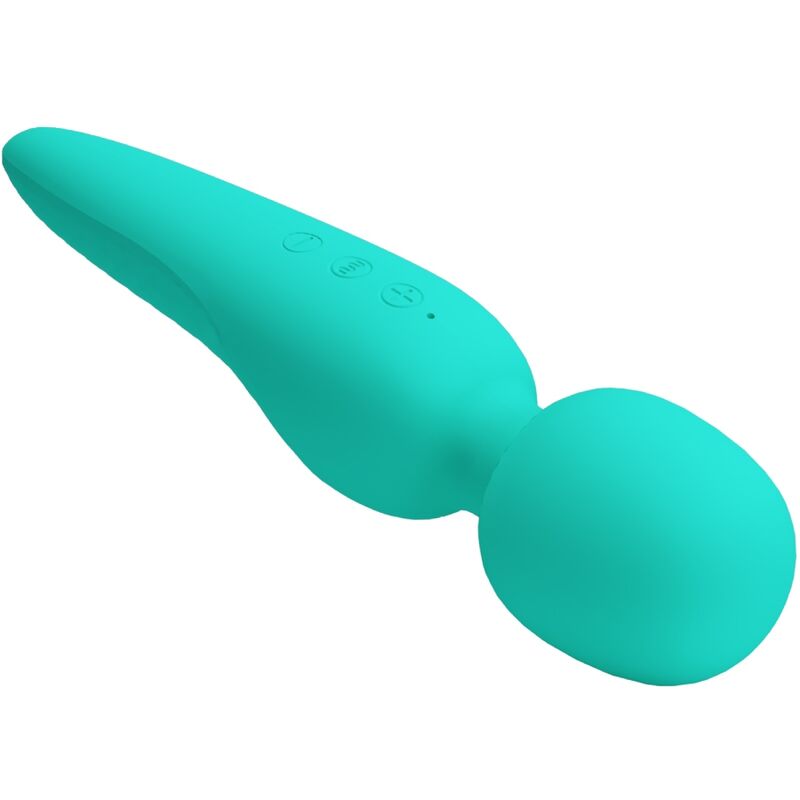 PRETTY LOVE - MAREDITH MASSAGER 12 MODOS DE VIBRAÇÃO AQUA GREEN