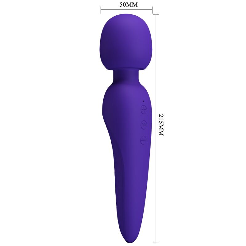 PRETTY LOVE - MAREDITH MASSAGER 12 MODOS DE VIBRAÇÃO ROXO