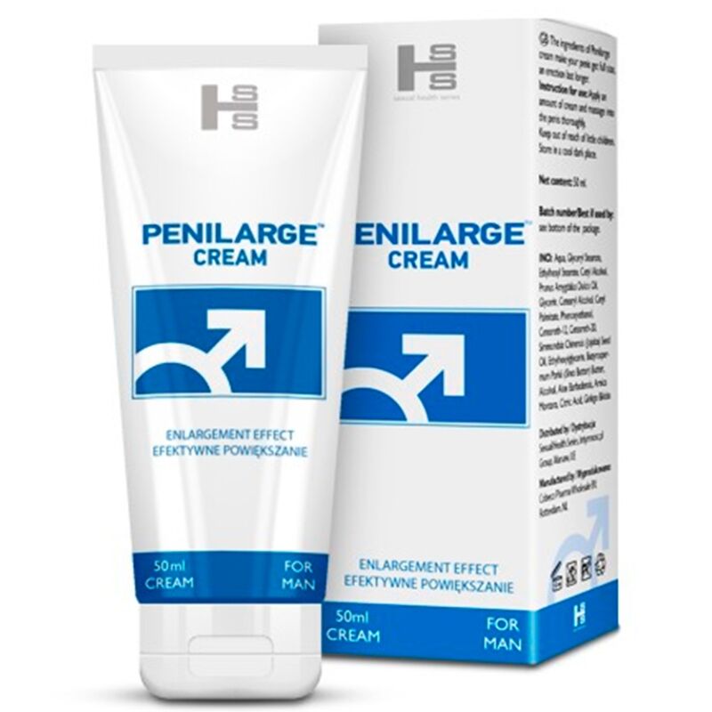 EURO1SEX - CREME DE AUMENTO DO PÉNIS PENILARGE 50 ML