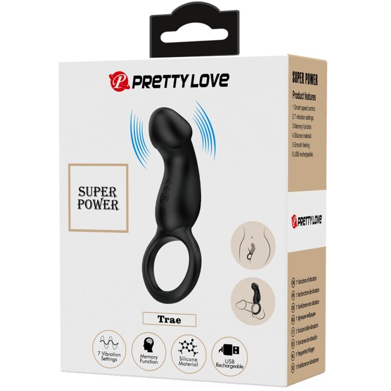 PRETTY LOVE - ANEL ANAL E VIBRADOR WARREN BLACK