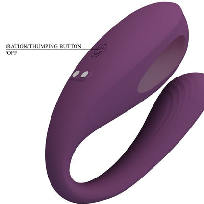 PRETTY LOVE - AARI MASSAJADOR DE CLÍTORIS ROXO APLICAÇÃO GRATUITA