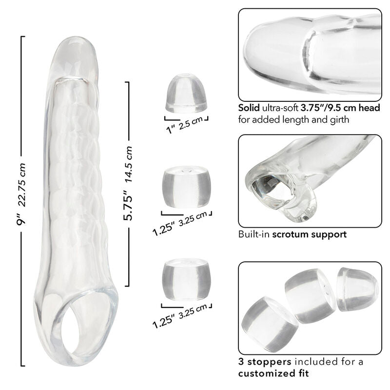 CALEXOTICS - MAXX PÉNIS EXTENDER AJUSTÁVEL TRANSPARENTE
