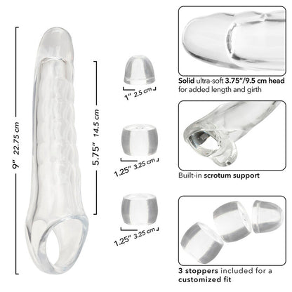 CALEXOTICS - MAXX PÉNIS EXTENDER AJUSTÁVEL TRANSPARENTE