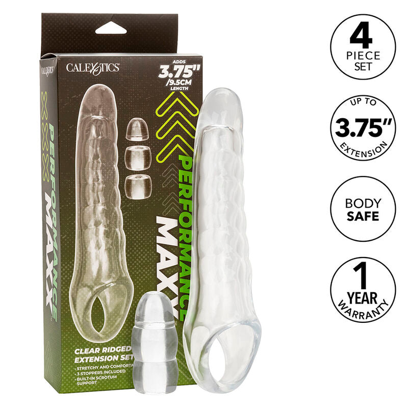 CALEXOTICS - MAXX PÉNIS EXTENDER AJUSTÁVEL TRANSPARENTE