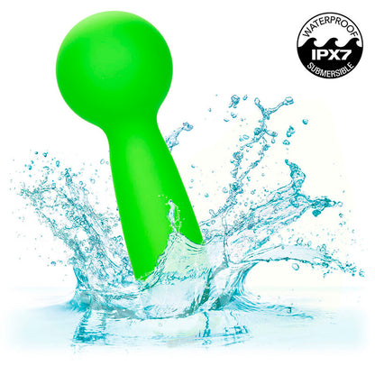 CALEXOTICS - NEON VIBES BUBBLY VIBE O MINI MASSAGEADOR 10 VIBRAÇÕES VERDE