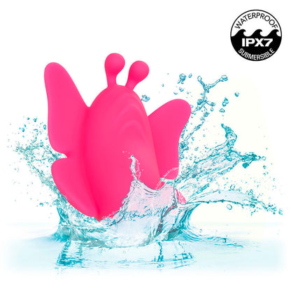 CALEXOTICS - NEON VIBES FLUTTER VIBE ESTIMULADOR DE VIBRAÇÃO 10 VIBRAÇÕES ROSA