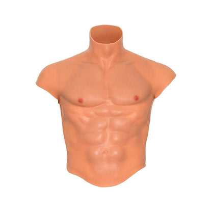 DESEJO OCULTO - CAMISETA DE TORSO MASCULINO DE SILICONE ALTER EGO COM DETALHES EM TOM DE CORPO