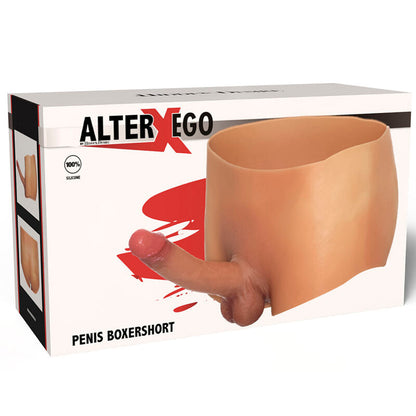 DESEJO OCULTO - BOXER ALTER EGO COM PÊNIS 18 CM TAMANHO P/M
