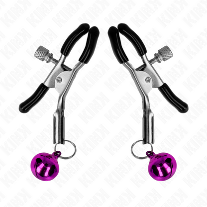 KINK - GRAMPO DE BICO SIMPLES ROXO 6 CM